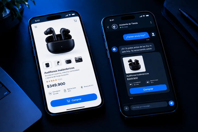 Tienda + Agente IA — implementación