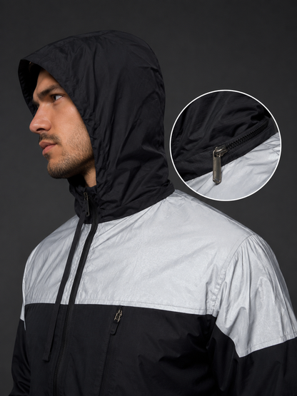 Capucha de la chaqueta de caballero